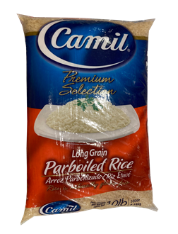 Camil PARBOILED rice 6 x 10 lbs